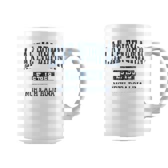 Lake Norman North Carolina Nc Vintage Athletic Sports Coffee Mug - Seseable