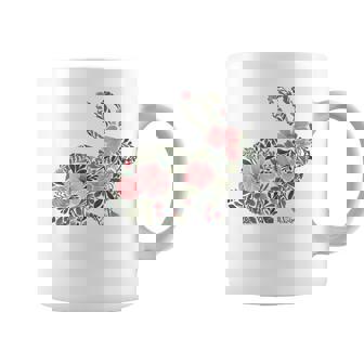 Lapin De Pâques Floral Printemps Lapin Mignon Lapin De Pâques Tasse - Cadeauxyz