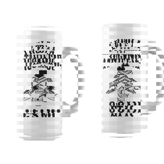 Le Roi De La Tronconneuse C'est Moi Pour Un Menuisier Tasse - Cadeauxyz