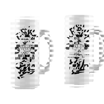 Let's Grow Girls Barbell Babe Gym Coffee Mug | Mazezy
