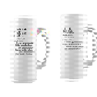 Lili Like Grandmother But So Much Cooler White Coffee Mug | Seseable UK