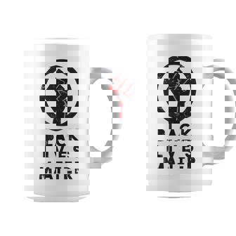 Lives Matter Protest Political Power Fist Resist Graphic Print Coffee Mug - Monsterry