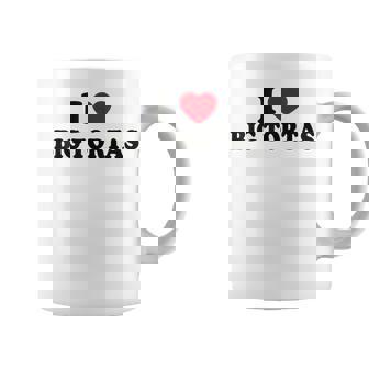 I Love Big Tortas Mexican Men Witty Meme Torta Pounder Graphic Print Coffee Mug - Monsterry