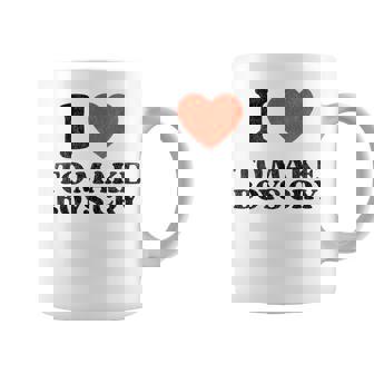 I Love To Make Boys Cry Dicha Divertida Chica Taza de café - Regaloses