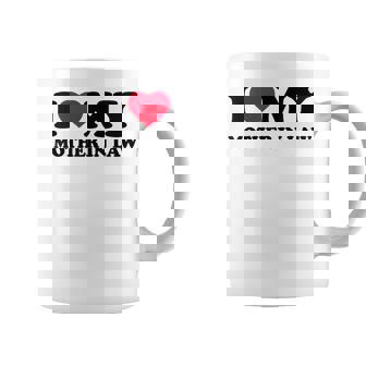 I Love Heart My Mother-In-Law Coffee Mug | Seseable CA
