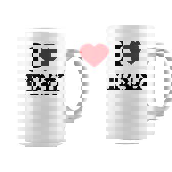 I Love Italia Taza de café - Regaloses