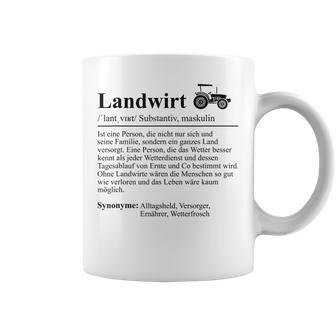 Lustiger Bauer Spruch Traktor Landwirt Lustig Tassen - Geschenkecke