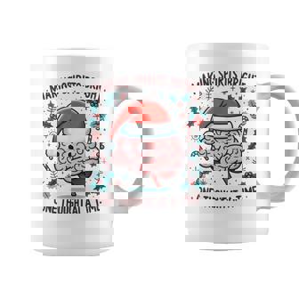 Making Spirits Bright Brain Christmas Mental Health Coffee Mug - Monsterry