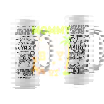 Mommy Of The Birthday Boy Wild Zoo Theme Safari Party Graphic Print Coffee Mug - Monsterry