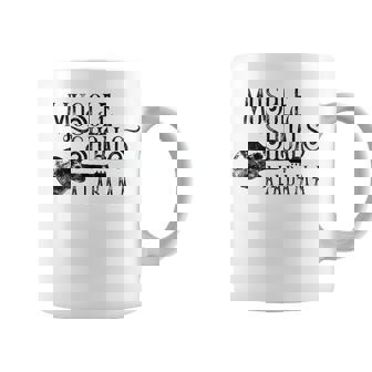 Muscle Shoals Alabama Con Guitarra Taza de café - Regaloses