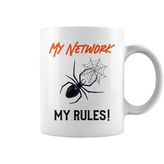 My Network My Rules Lustiges It Cyber Security Tassen - Geschenkecke