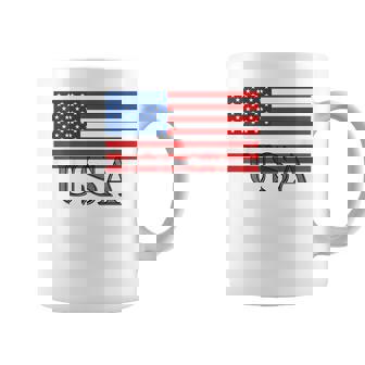 Niños De La Bandera Americana De Estados Unidos Para Niños Y Niñas Taza de café - Regaloses