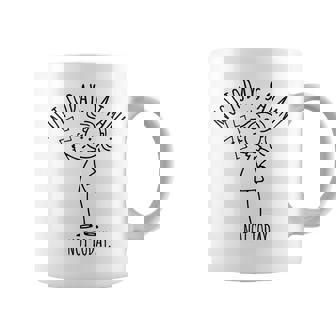 Not Today Satan Not Today Coffee Mug - Monsterry