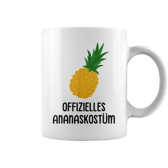 Official Pineapple Costume Pineapple Costume Carnival Fancy Dress Yellow Tassen - Geschenkecke