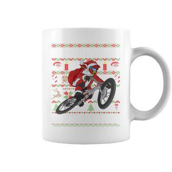 Oh What Fun It Is To Ride Mountain Bike Mtb Ugly Christmas Tassen - Geschenkecke