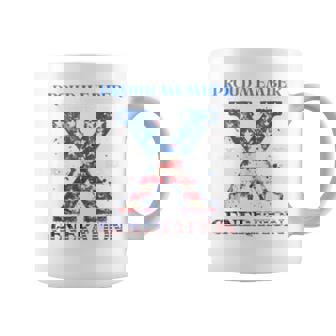 Orgulloso Miembro De La Fuck Your Feelings Gen X Usa 4 De Julio Manga Larga Taza de café - Regaloses