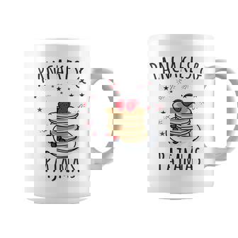 Pancakes And Pajamas Cute Kawaii Slumber Party Graphic Print Coffee Mug - Monsterry