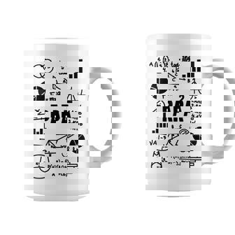 Papá Al Cuadrado Doseces Papá Segundo Poder Padre Taza de café - Regaloses