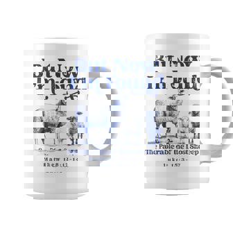 Parable Of The Lost Sheep Christian Lamb Bible Scripture Graphic Print Coffee Mug - Monsterry