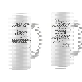 Pearls Are Always Appropriate Jackie Kennedy Coffee Mug - Thegiftio