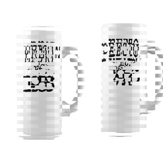 Perfection Established 1956 Vintage Born 1956 Birthday Graphic Print Coffee Mug - Monsterry