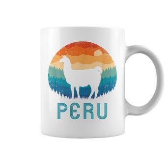 Peru Retro Llamaintage Machu Picchu Alpaca South American Tassen - Geschenkecke