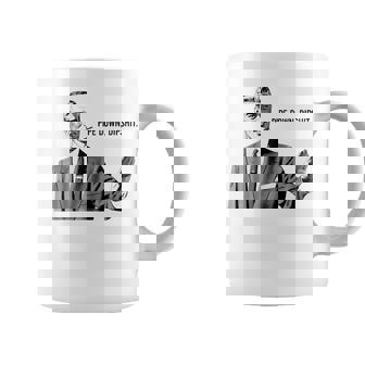 Pipe Down Dipshit Correction Guy Meme Coffee Mug | Mazezy