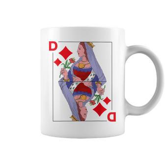 Playing Card Lady Queen Checked Card Costume Fancy Dress Groups Tassen - Geschenkecke