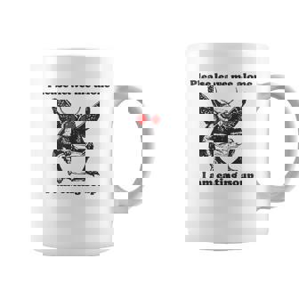 Please Leave Me Alone I Am Eating Soup Coffee Mug - Monsterry