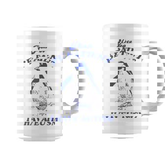 Please Be Patient I Have Autism Penguin Graphic Print Coffee Mug - Monsterry