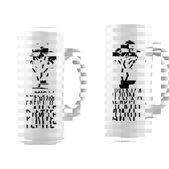 Pretend I'm A Palm Tree Easy Lazy Halloween Costume 2024 Coffee Mug | Mazezy
