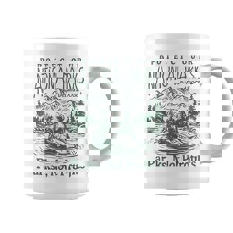 Protect Our National Parks Defund Doge Parks Not Profits Coffee Mug - Thegiftio UK