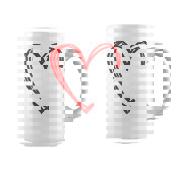 Ps I Love You Valentine's Day Purple Heart Kid Coffee Mug | Seseable UK