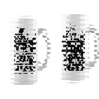 Real Love Cats Cat Dad Father's Day Taza de café - Regaloses
