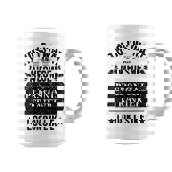 Regalos De Entrenador Personal Cita Divertida Entrenador Personal Cuello Taza de café - Regaloses