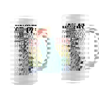 Resist Hands Off Vintage We The People American Flag Protest Coffee Mug | Mazezy