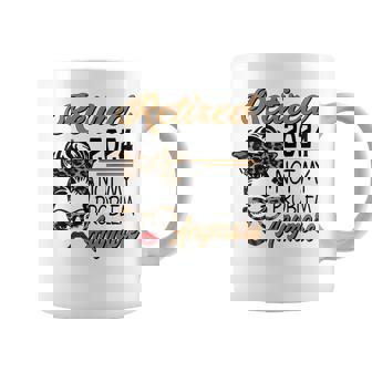 Retired 2024 Retirement Humor Grandma Coffee Mug - Thegiftio UK