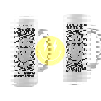 Retro 100 Days Of School Smile Face 100Th Day Of School Coffee Mug - Thegiftio
