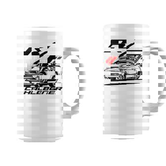 Retro Car Challenger Basic Classic Automotive Performance Coffee Mug | Seseable CA