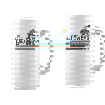 Retro Gulf Of Usa America Est 2025 Gulf Of Mexico Coffee Mug - Thegiftio