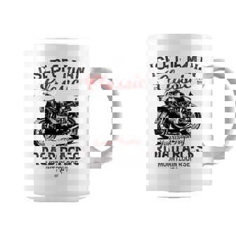 Retro Isla De Man Tt Races Carrera De Motosintage Manga Larga Taza de café - Regaloses