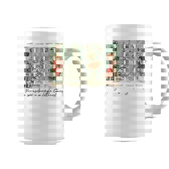 Retro Nutcracker Christmas Tree Ballet Dance Christmas Vibes Graphic Print Coffee Mug - Monsterry