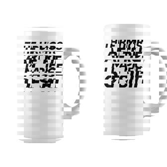 The Rumors Are True I'm A Piece Of Shit Humor Quote Graphic Print Coffee Mug - Monsterry