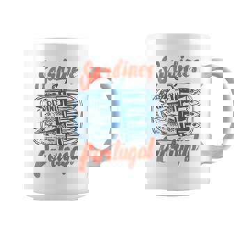 Sardines Tinned Fish Retro Graphic For Women Coffee Mug - Thegiftio UK