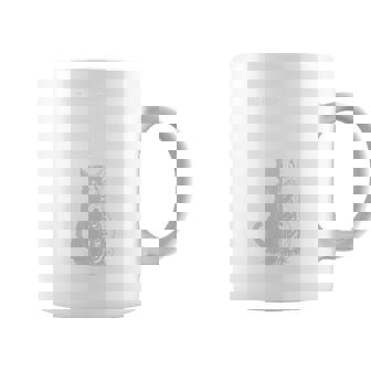 Schrodinger's Cat Dead And Alive Physics Science Physicist Manga Larga Taza de café - Regaloses