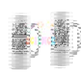 Science Teacher Definition For Back To School Teacher Day Graphic Print Coffee Mug - Monsterry