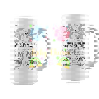 He Or She What Will Our Little Lucky Charm Be Gender Reveal Coffee Mug - Monsterry