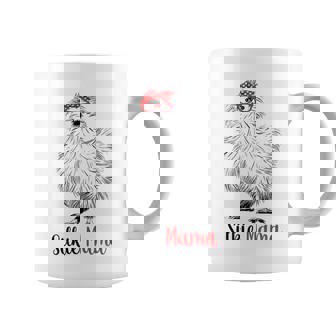 Silkie Chicken Mom Mama Lover Graphic Print Coffee Mug - Monsterry
