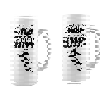 Snow-Bunny Skier Graphic Print Coffee Mug - Monsterry