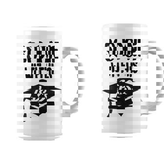 So Done With This BS Graduation Bachelor Degree Graphic Print Coffee Mug - Monsterry